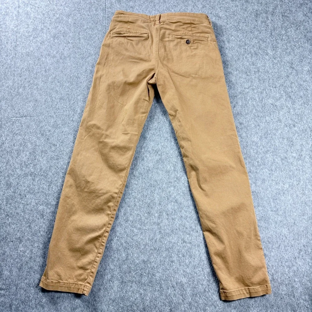 American Eagle Ne(x)t Level Flex Pants 28x32 Men's Slim‎ Straight Khaki Stretch